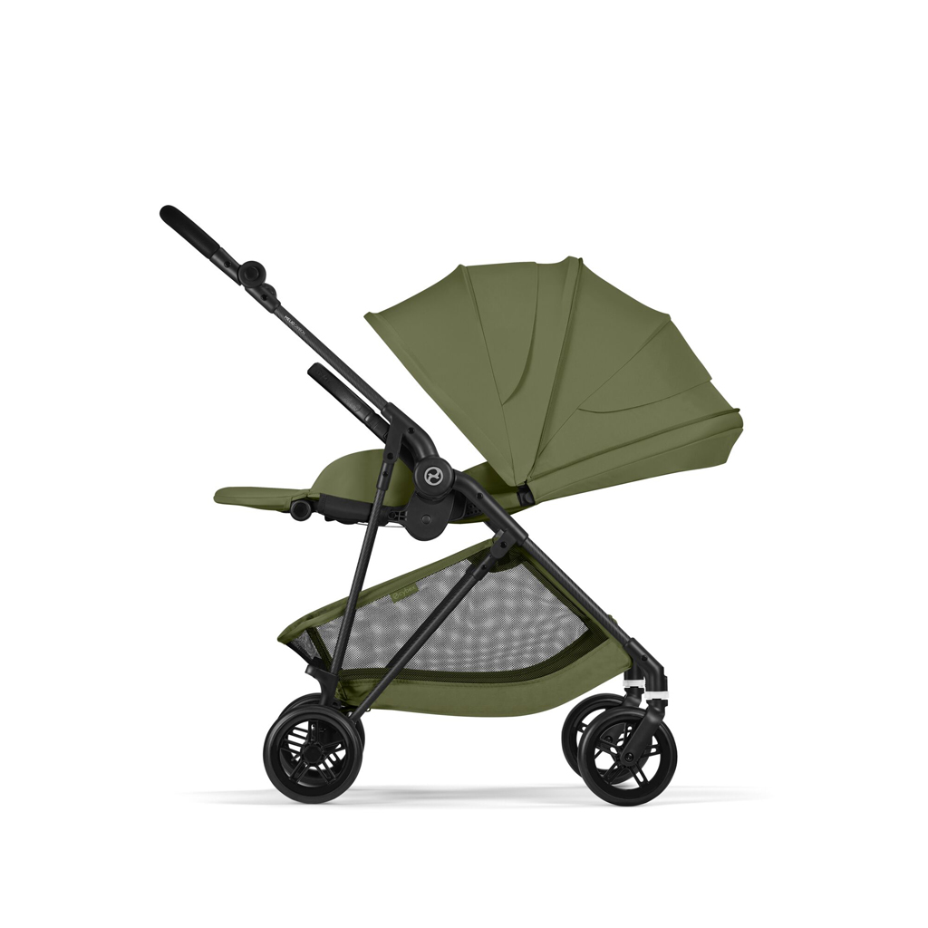 CYBEX Športový kočík Melio Carbon Moss Green Gold