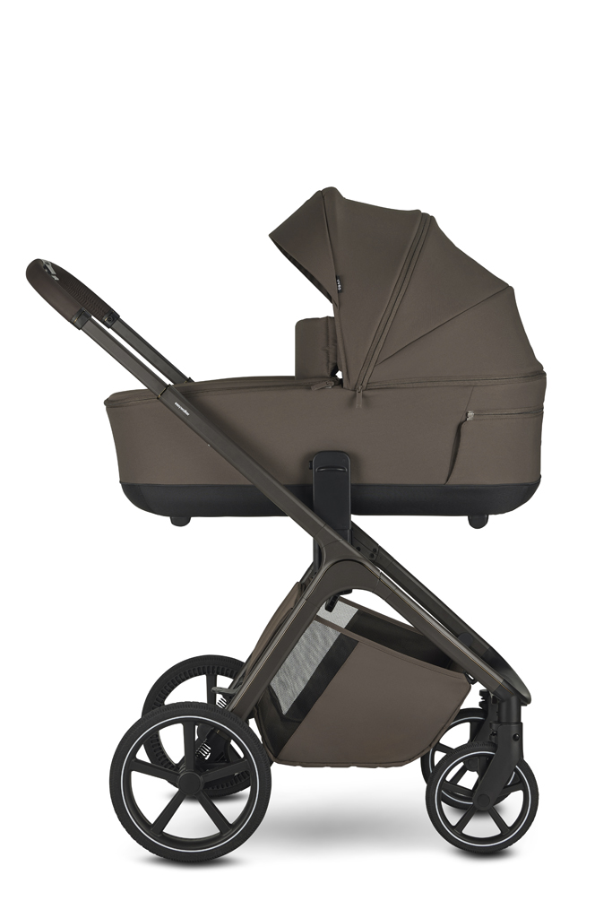 EASYWALKER Kočík kombinovaný Zoey Chestnut Brown + CBX By CYBEX Aton B2 i-Size + základňa