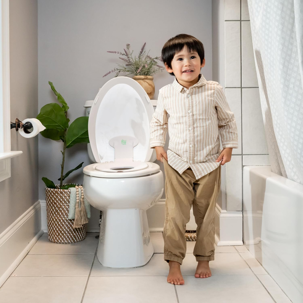 INGENUITY Redukcia na WC biela Flip &amp; Sit™