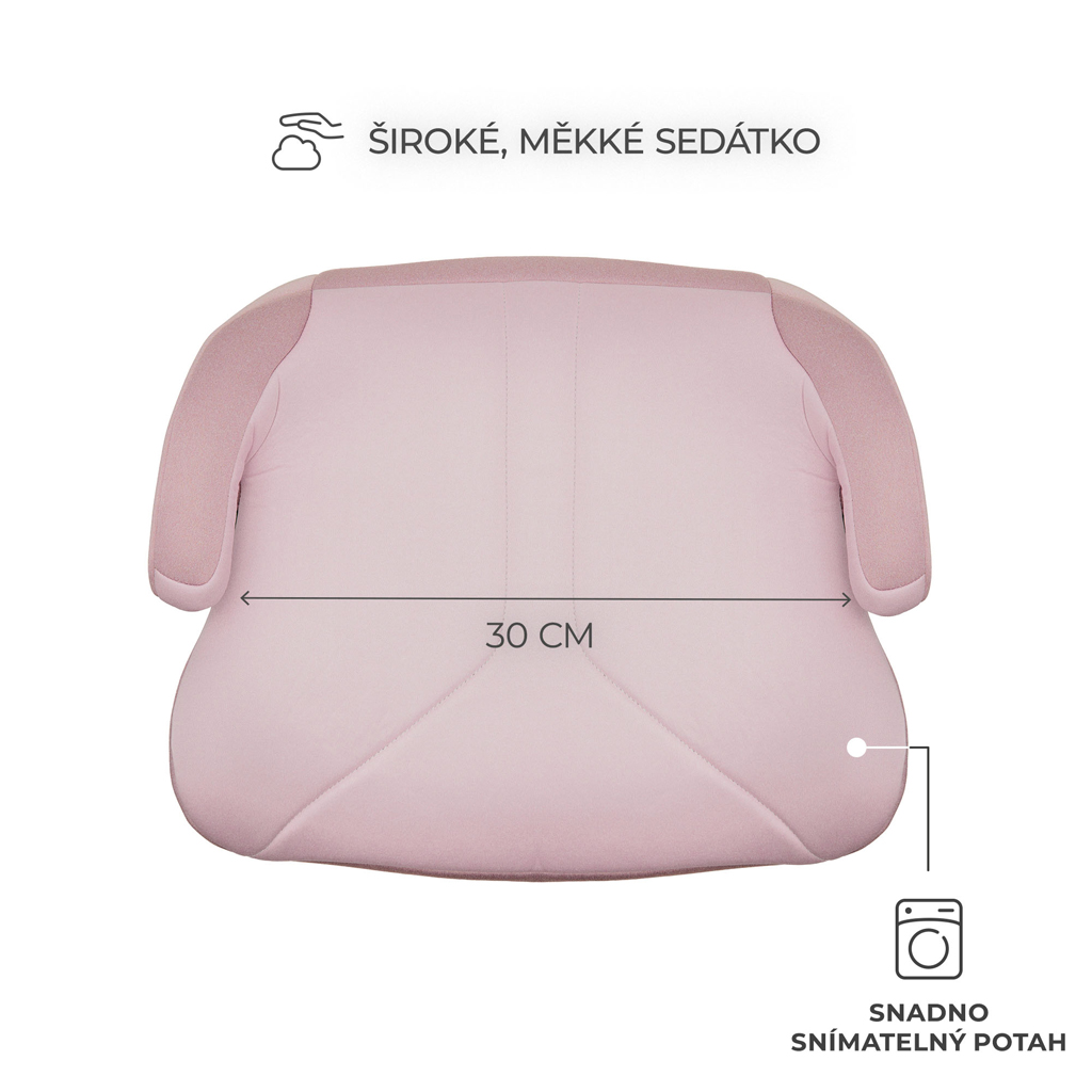 KINDERKRAFT Podsedák I-Boost 2 (125–150 cm) Pink