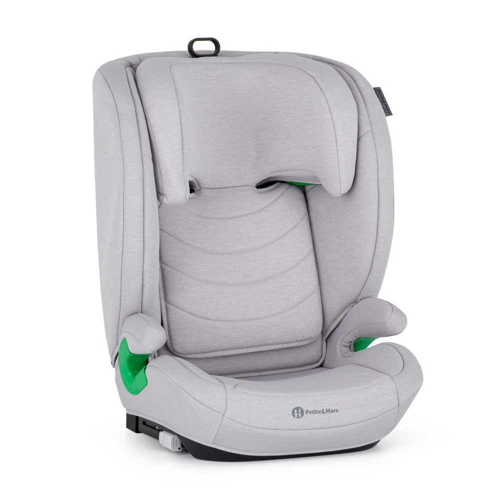 PETITE&amp;MARS Autosedačka Astor Pro i-Size Gentle Grey 100-150 cm (15-36 kg)