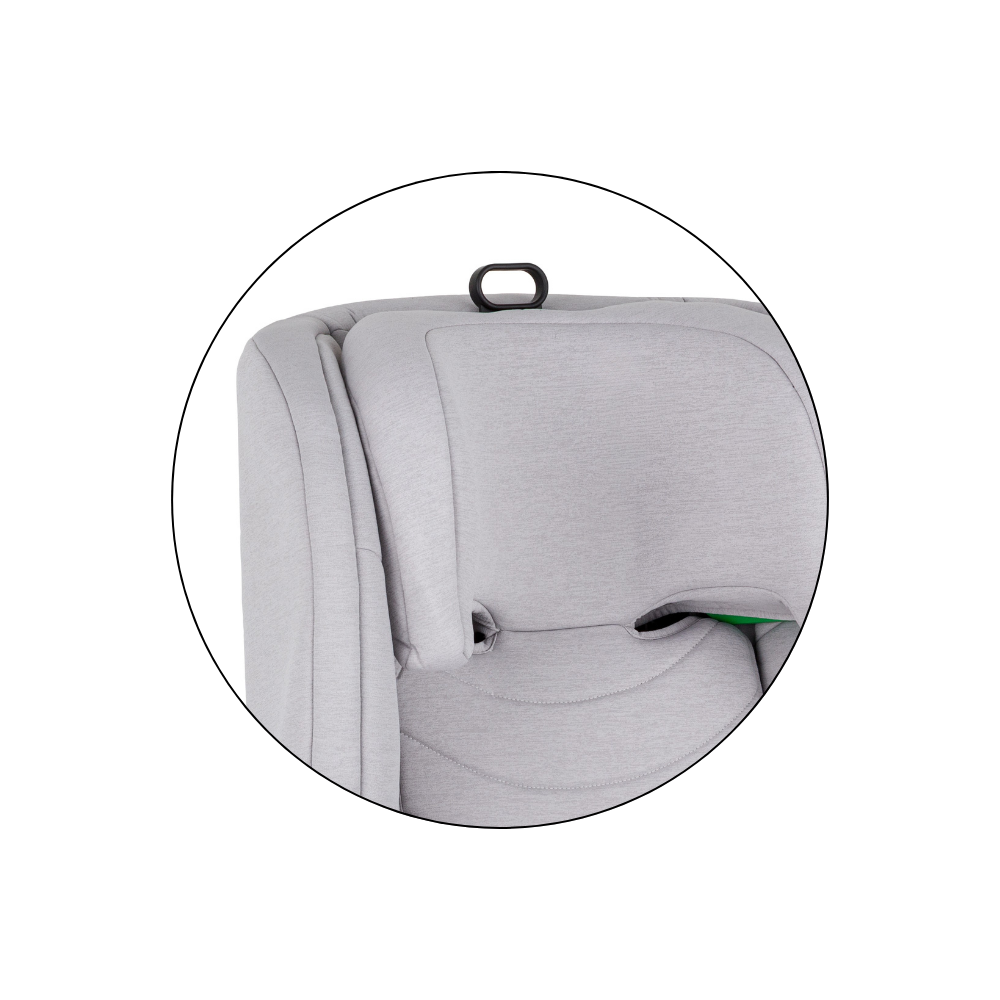 PETITE&amp;MARS Autosedačka Astor Pro i-Size Gentle Grey 100-150 cm (15-36 kg)