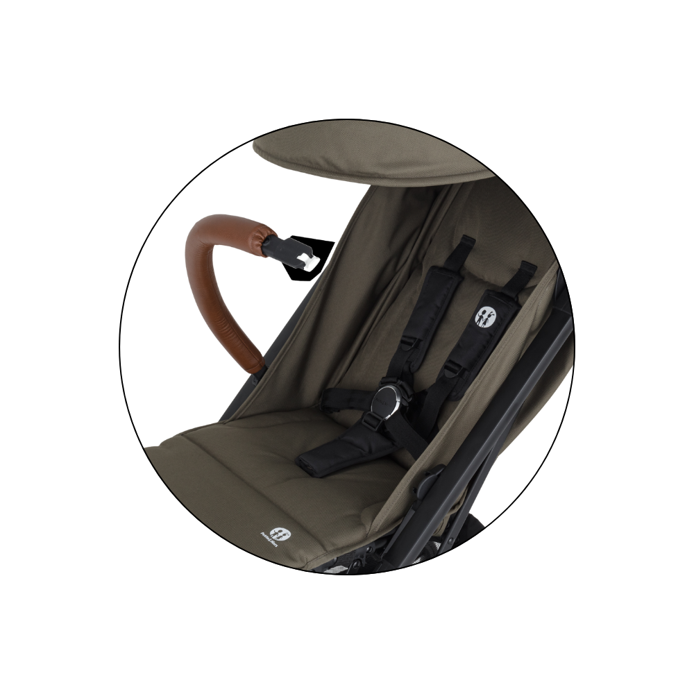 PETITE&amp;MARS Kočík športový Fly Mature Olive