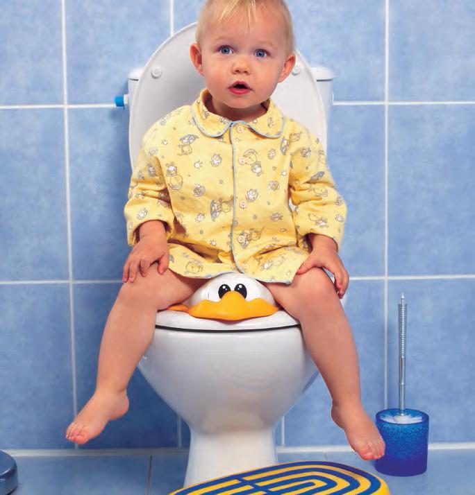 OK BABY Redukcia na WC Ducka oranžová