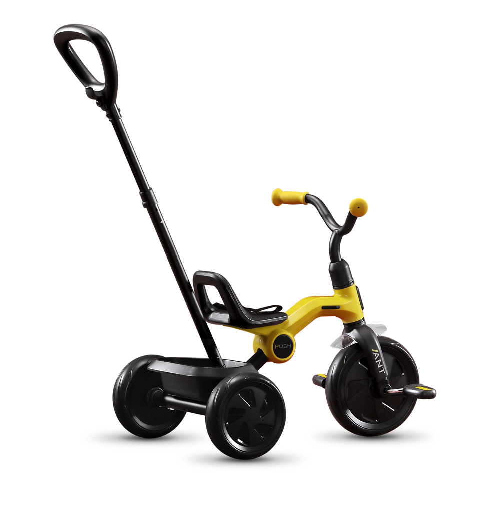 QPLAY Trojkolka Ant Plus Yellow, vek 2-6 rokov