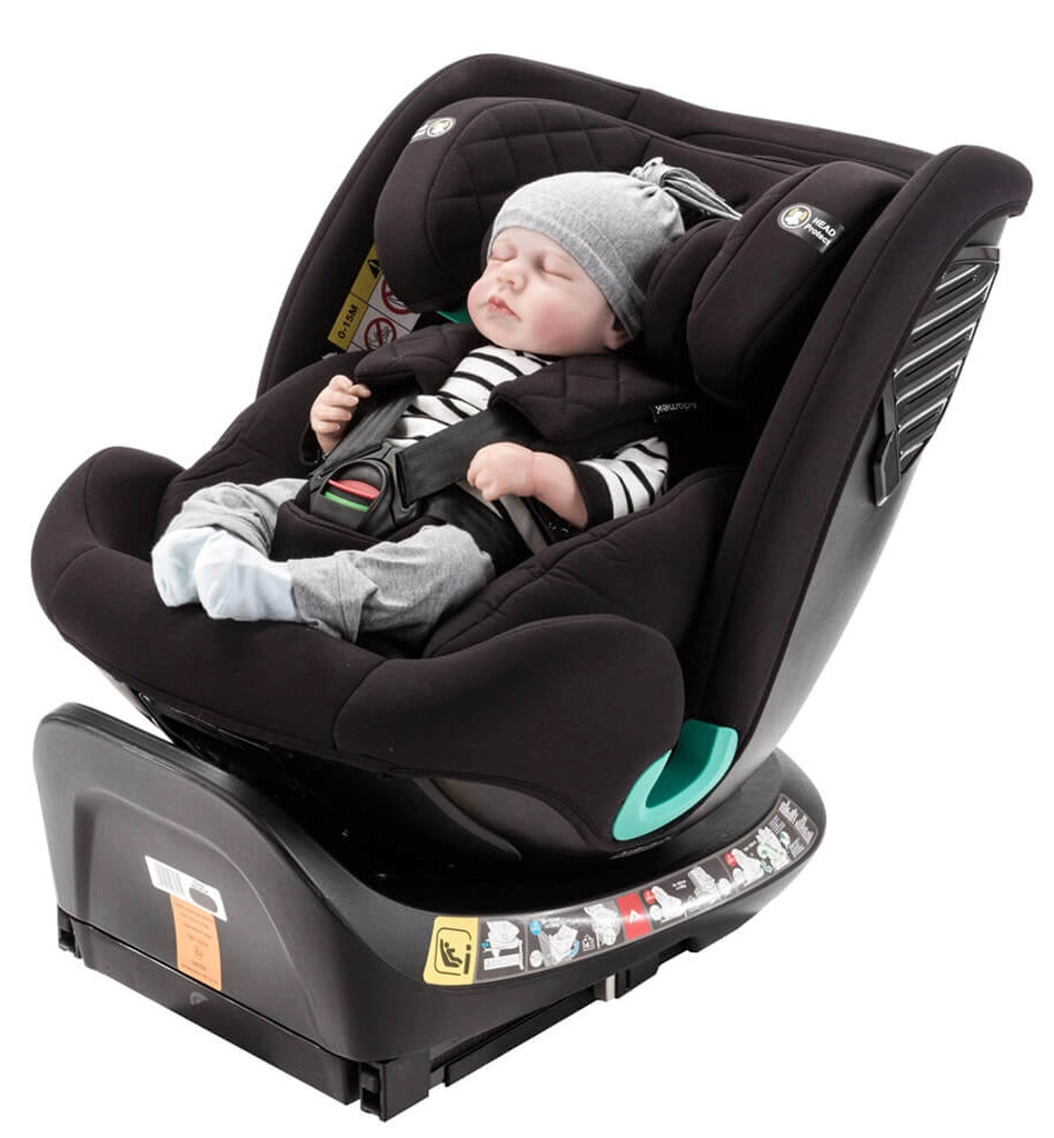 ADAMEX Autosedačka s otočnou základňou Trip (40-150 cm) Black