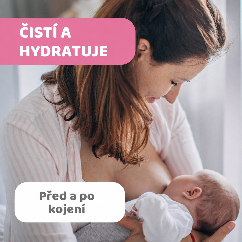 CHICCO Obrúsky čistiace na prsia 72 ks