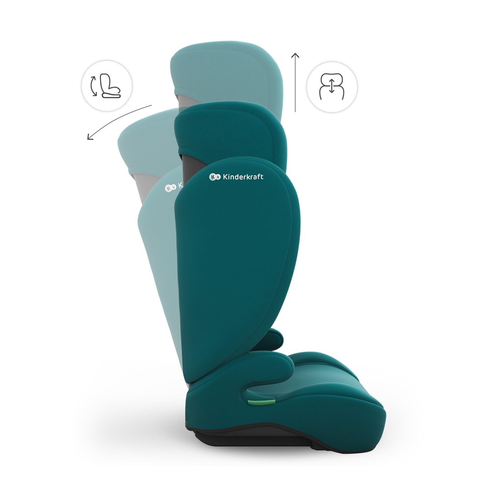 KINDERKRAFT Autosedačka i-Spark 2 Plus i-Size (100-150 cm) Green