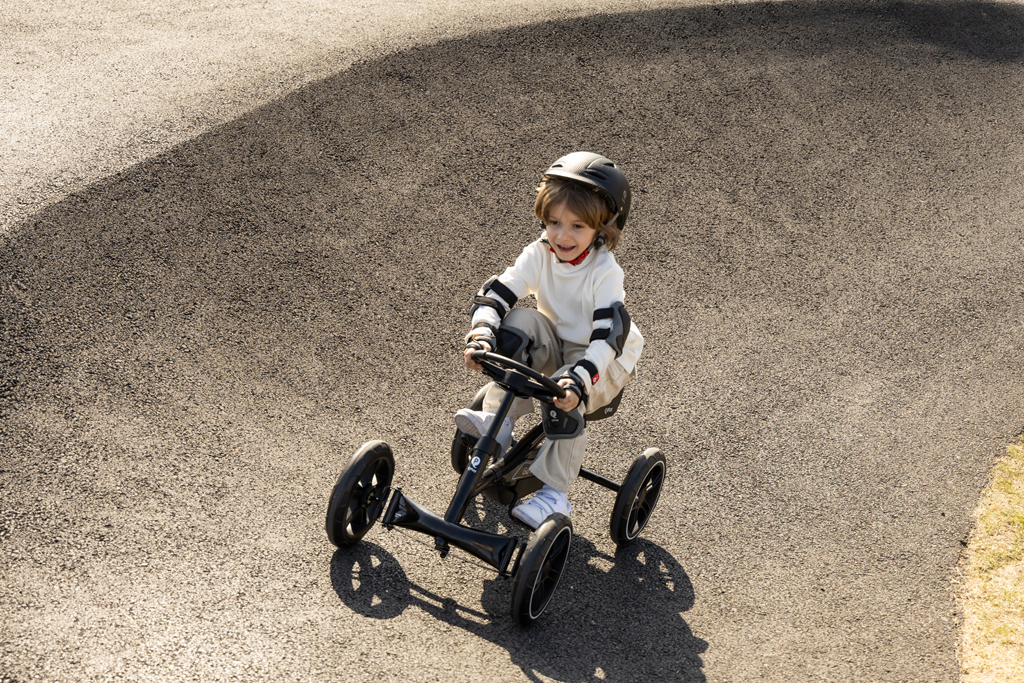 QPLAY Štvorkolka Go Kart Black, 3r+