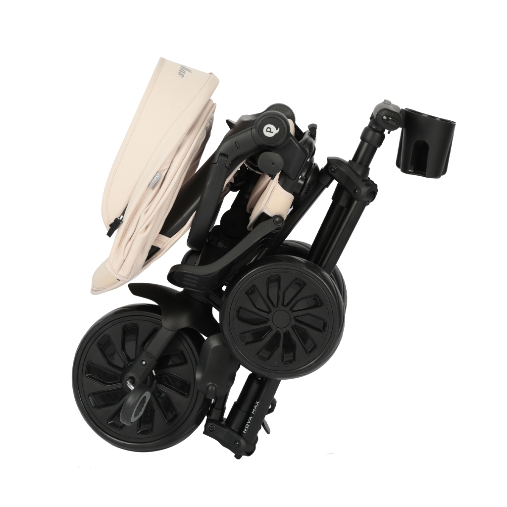 QPLAY Trojkolka Nova Max 5v1 Beige, 10-72 mesiacov