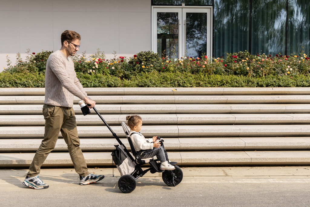 QPLAY Trojkolka Nova Max 5v1 Black, 10-72 mesiacov