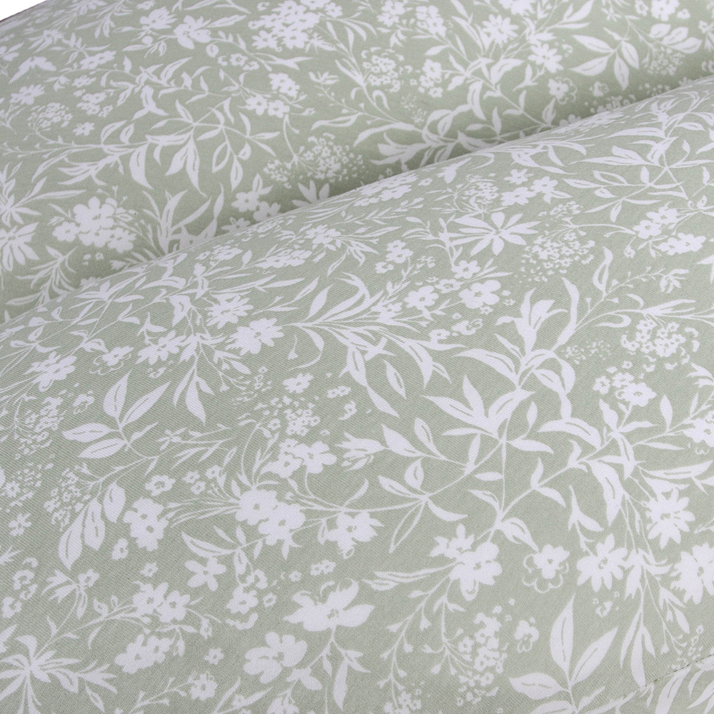 CEBA BABY Vankúš na dojčenie HUGGY (150x60x37) Basic Wildflowers