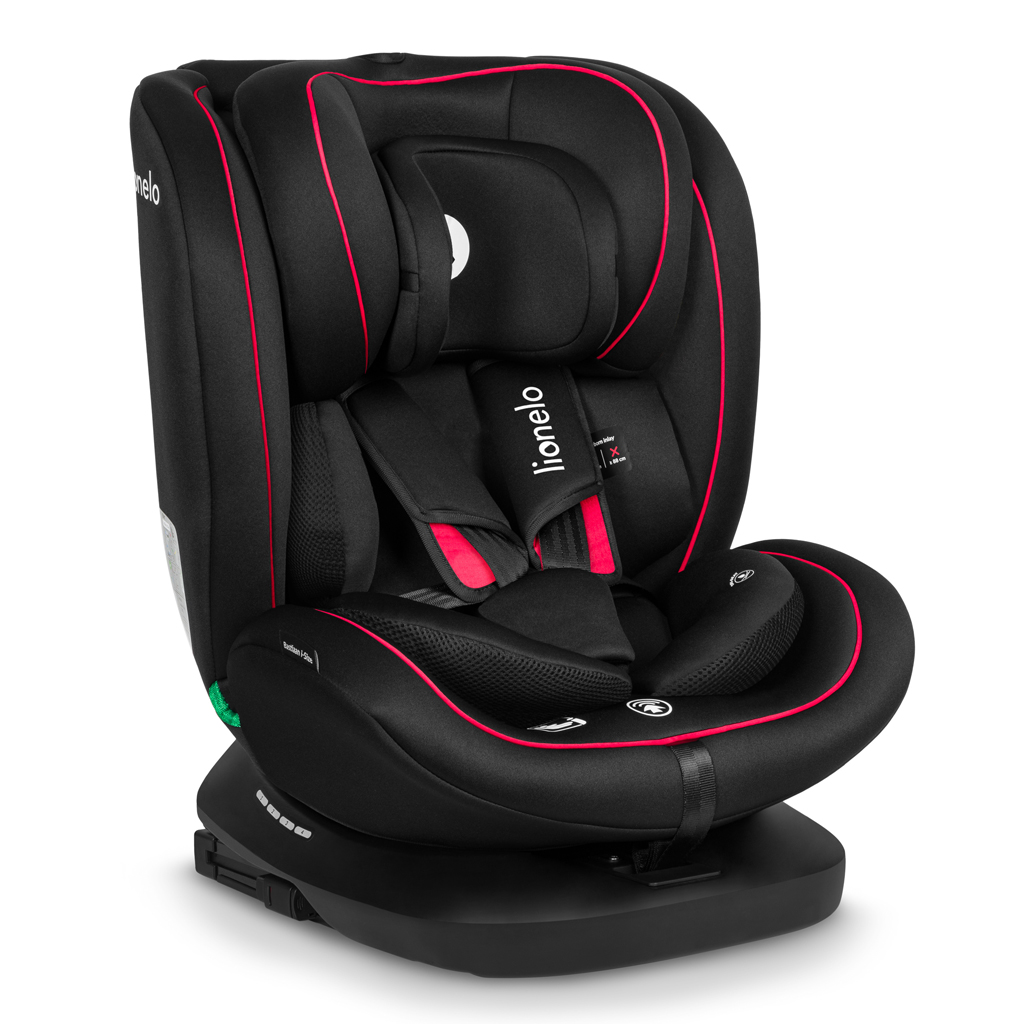 LIONELO Autosedačka Bastiaan i-Size (40-150 cm) Black Red