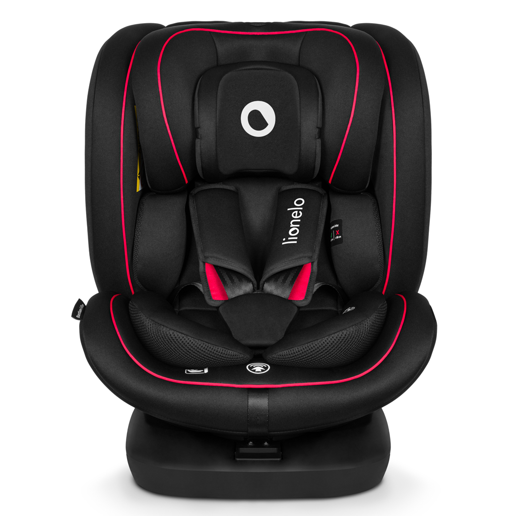 LIONELO Autosedačka Bastiaan i-Size (40-150 cm) Black Red