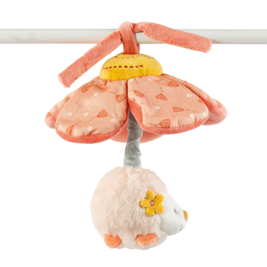 NATTOU Hračka plyšová vibračná ježko Zoe 20 cm Mila, Zoe &amp; Lana