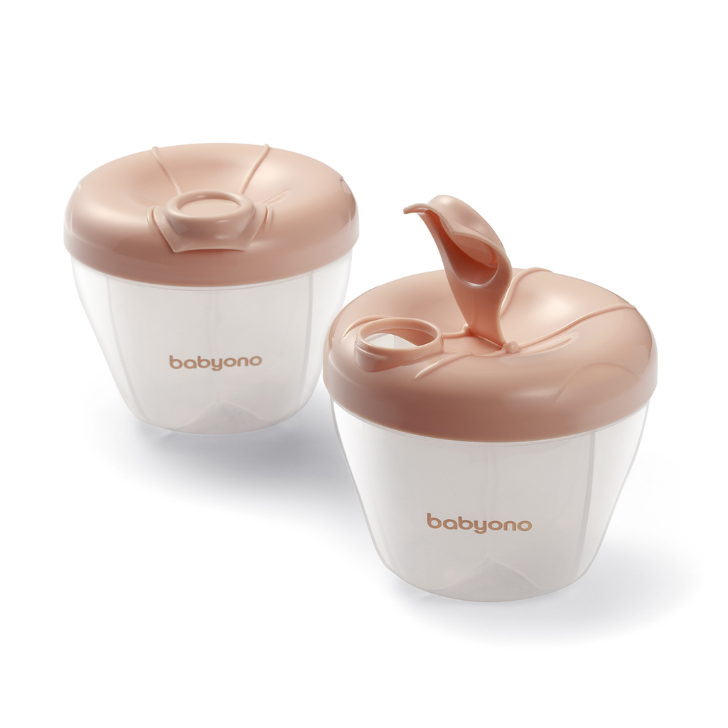 BABYONO Dávkovač sušeného mlieka Beige