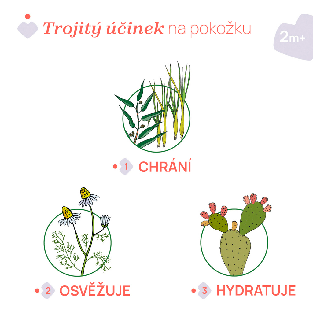 CHICCO Guľôčka proti komárom NaturalZ, ochranná a osviežujúca 95% prírodných zložiek 60ml, 2m+