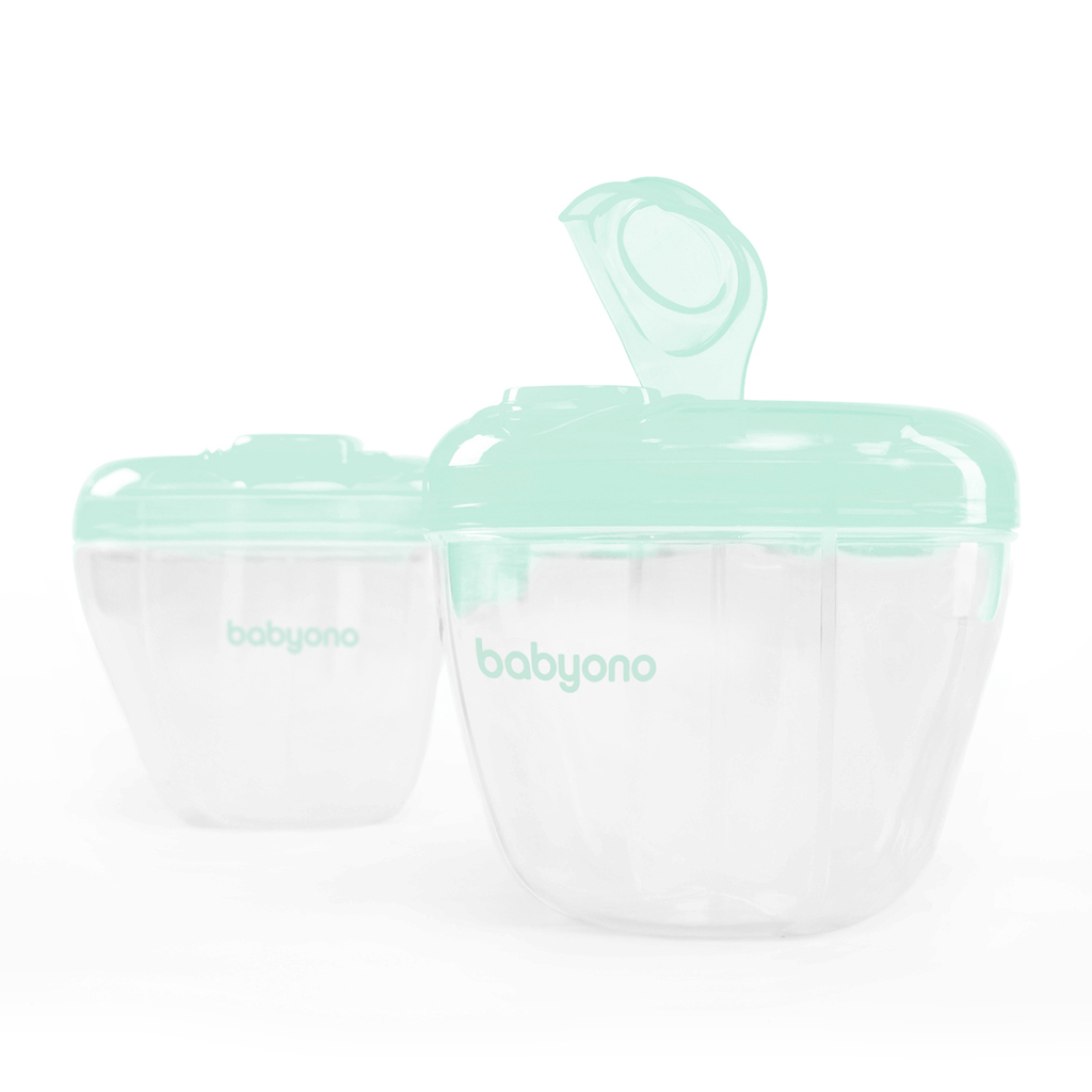 BABYONO Dávkovač sušeného mlieka Blue