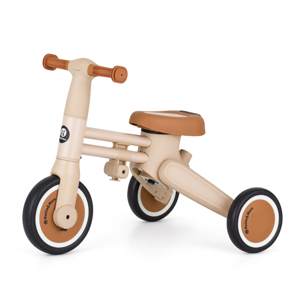 PETITE&amp;MARS Trojkolka multifunkčná 4v1 Drift Desert Sand