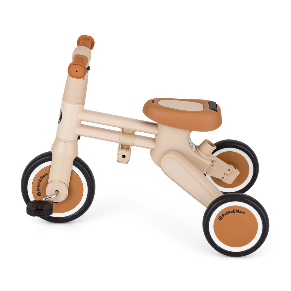 PETITE&amp;MARS Trojkolka multifunkčná 4v1 Drift Desert Sand