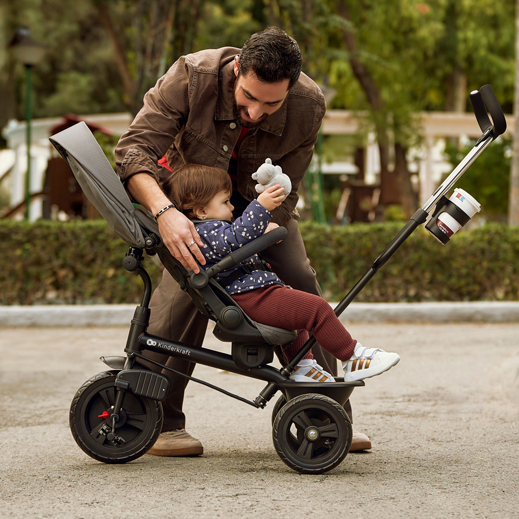 KINDERKRAFT Trojkolka Aston 2 Plus Navy, 9m+