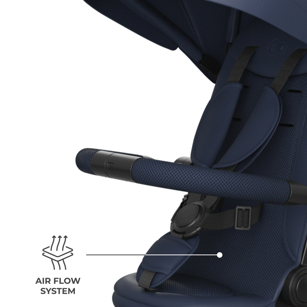 KINDERKRAFT Trojkolka Aston 2 Plus Navy, 9m+