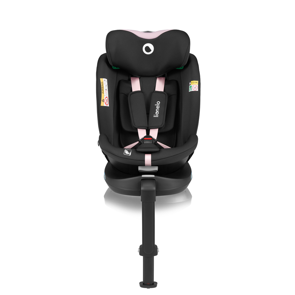 LIONELO Autosedačka Navy i-Size (40-150 cm) Black Pink