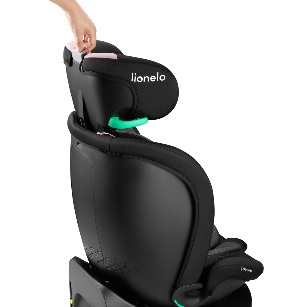 LIONELO Autosedačka Navy i-Size (40-150 cm) Black Pink