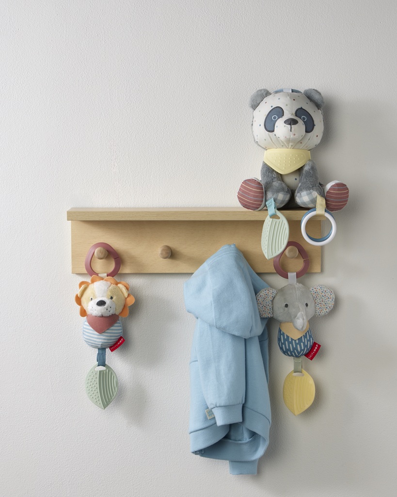 SKIP HOP Hračka závesná aktívna Bandana Buddies Panda 0m+
