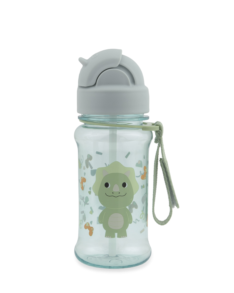 SKIP HOP Fľaša so slamkou 355ml Besties Squad Dino 12m+