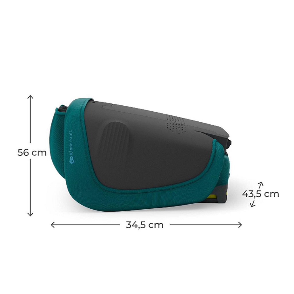 KINDERKRAFT Autosedačka skladacia Unity 2 I-Size Green