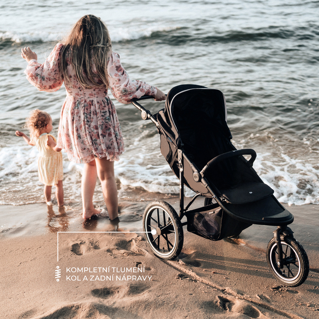 KINDERKRAFT Kočík športový Helsi 2 Grey