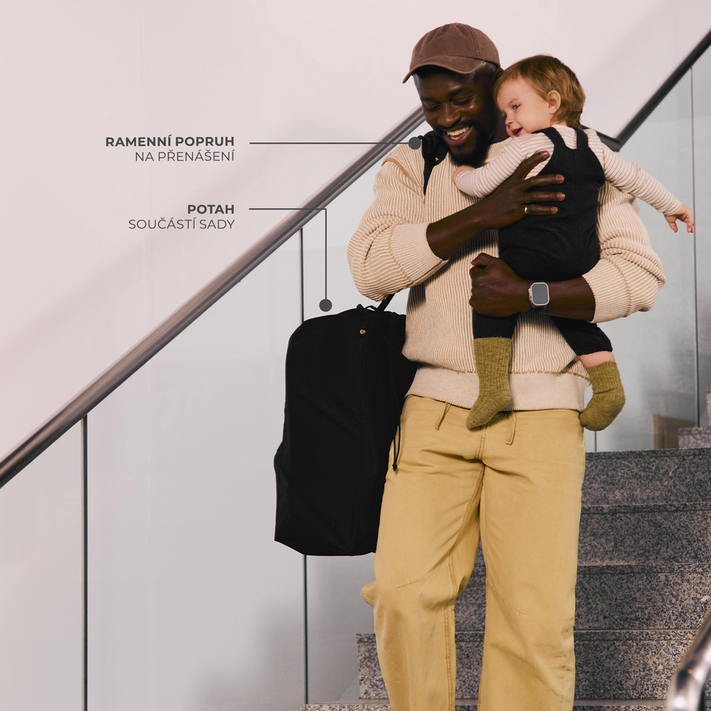 KINDERKRAFT SELECT Kočík športový Pilot 2 Black