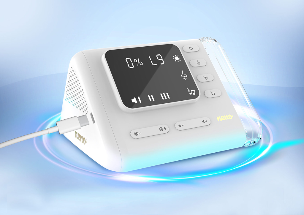 NENO Odsávačka nosných hlienov Nariz bezdrôtová s Active AirFlow, UV sterilizáciou, LED svetlom