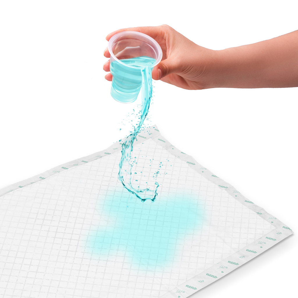 NENO Podložky jednorázové absorpčné Neo 5-vrstiev pre deti, ženy po pôrode, seniorov 60×90 cm 10 ks