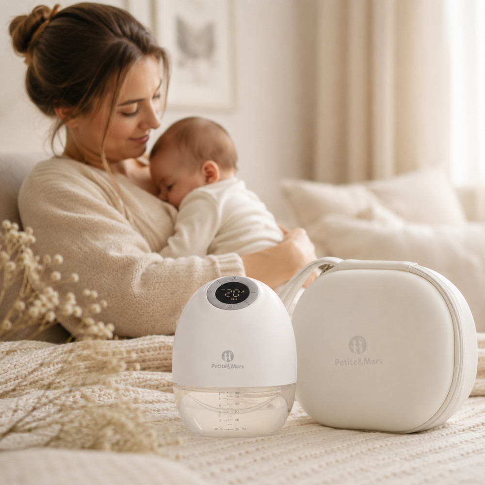 PETITE&amp;MARS Odsávačka materského mlieka elektrická handsfree Gaia