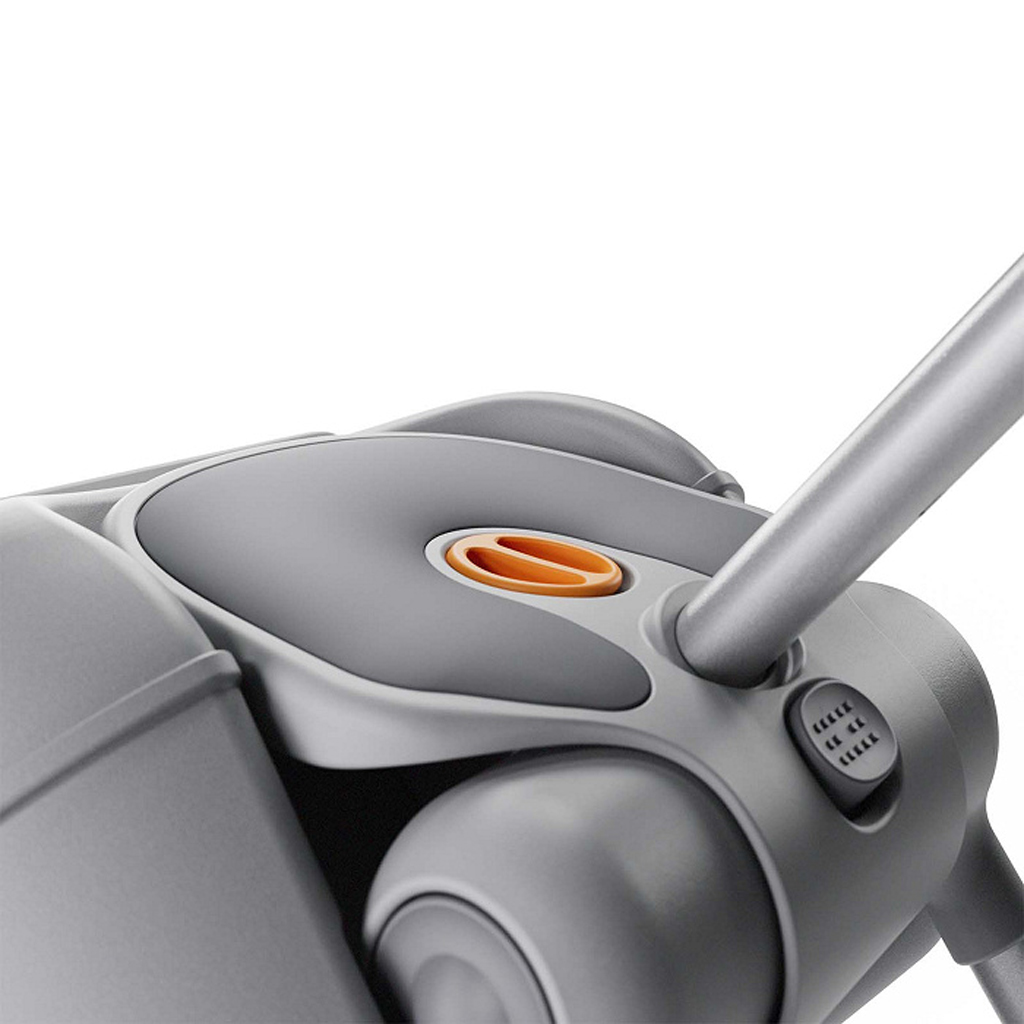 KINDERKRAFT Kufor cestovný so sedákom, nálepkami a držiakom na mobil 2v1 Cabby Grey