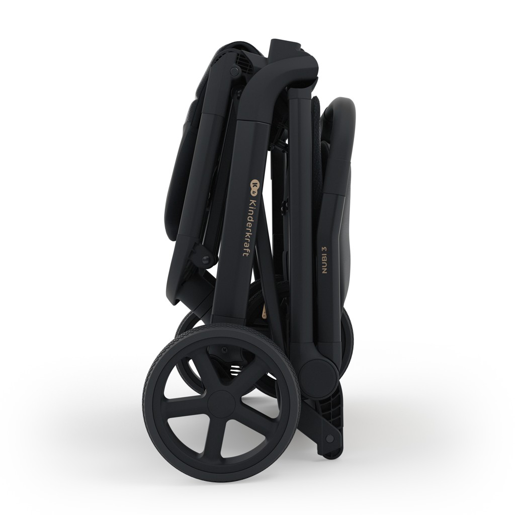 KINDERKRAFT SELECT Kočík športový Nubi 3 Midnight Black