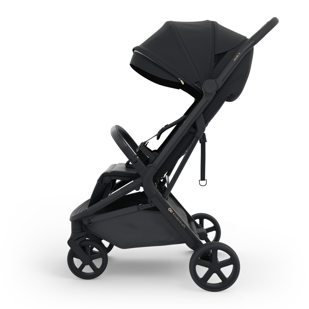 KINDERKRAFT SELECT Kočík športový Nubi 3 Midnight Black