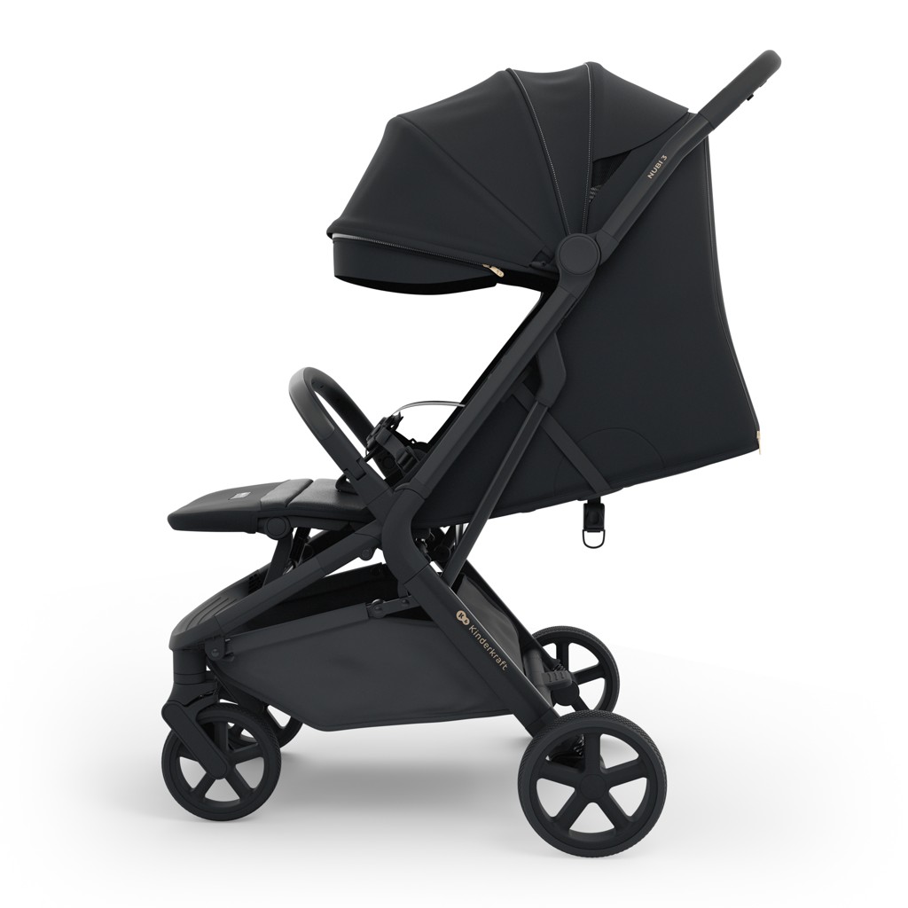 KINDERKRAFT SELECT Kočík športový Nubi 3 Midnight Black