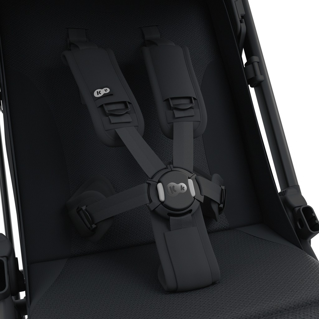 KINDERKRAFT SELECT Kočík športový Nubi 3 Midnight Black