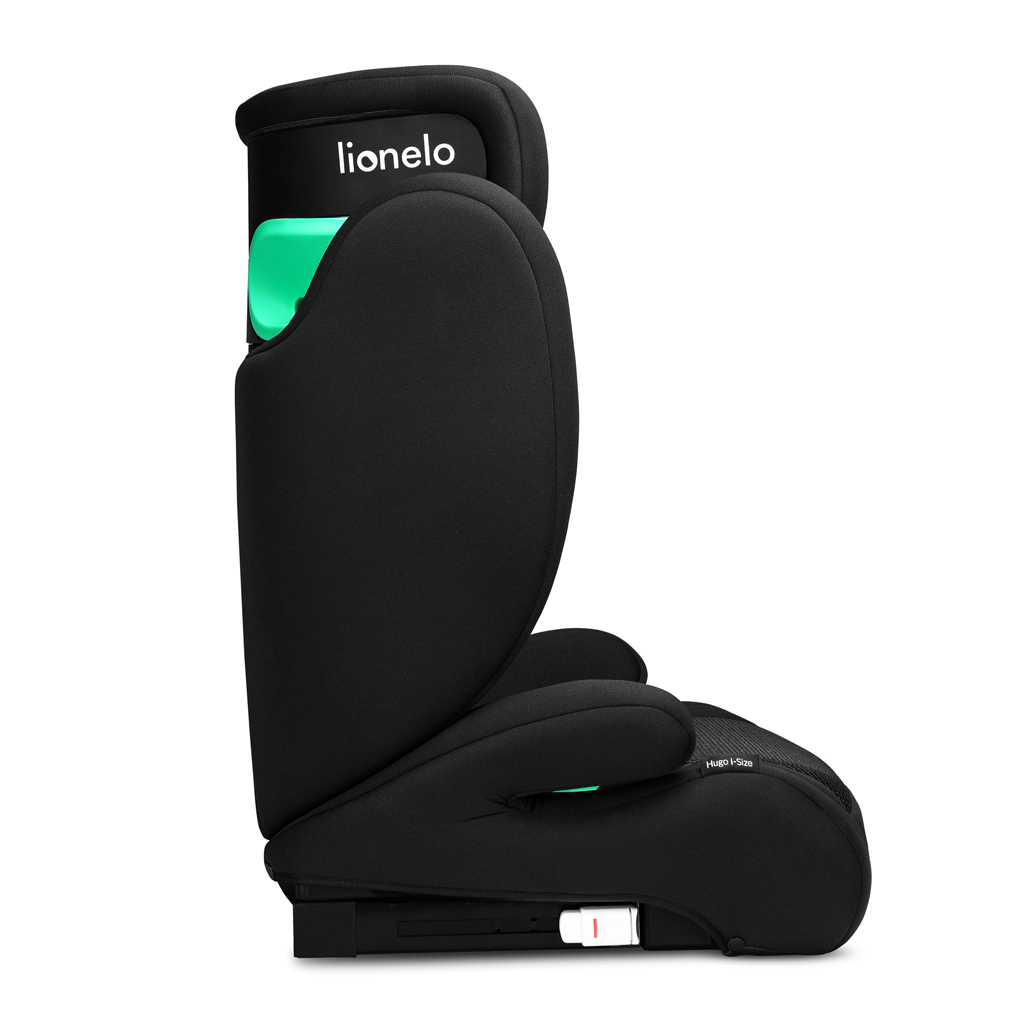 LIONELO Autosedačka Hugo i-Size (100-150 cm) Black Carbon