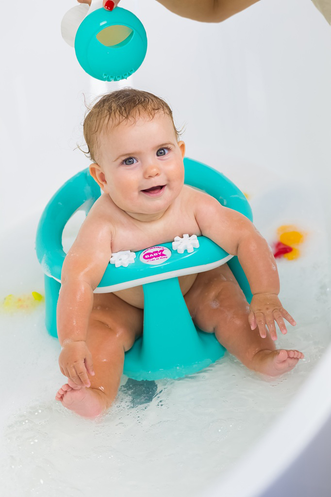 OK BABY Sedadlo do vane protišmykové Flipper Evolution s prísavkami 6–15m Beige