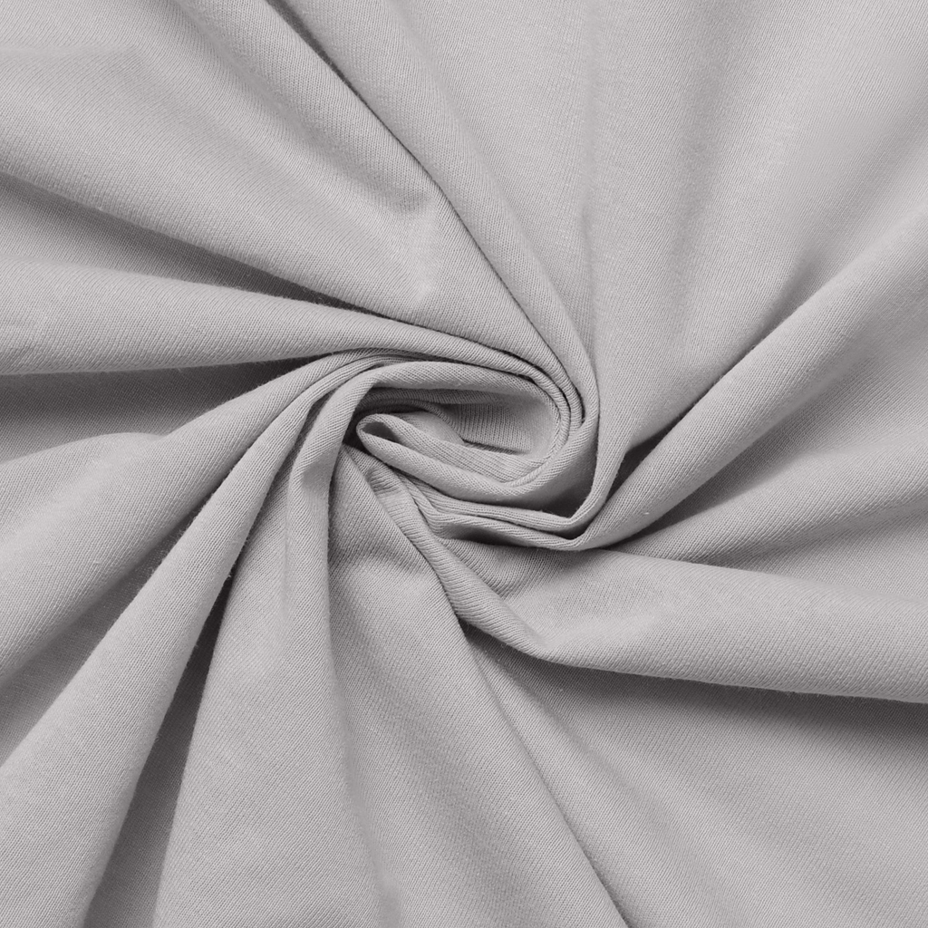 BABYMATEX Plachta napínacia Jersey 60x120cm svetlo šedá