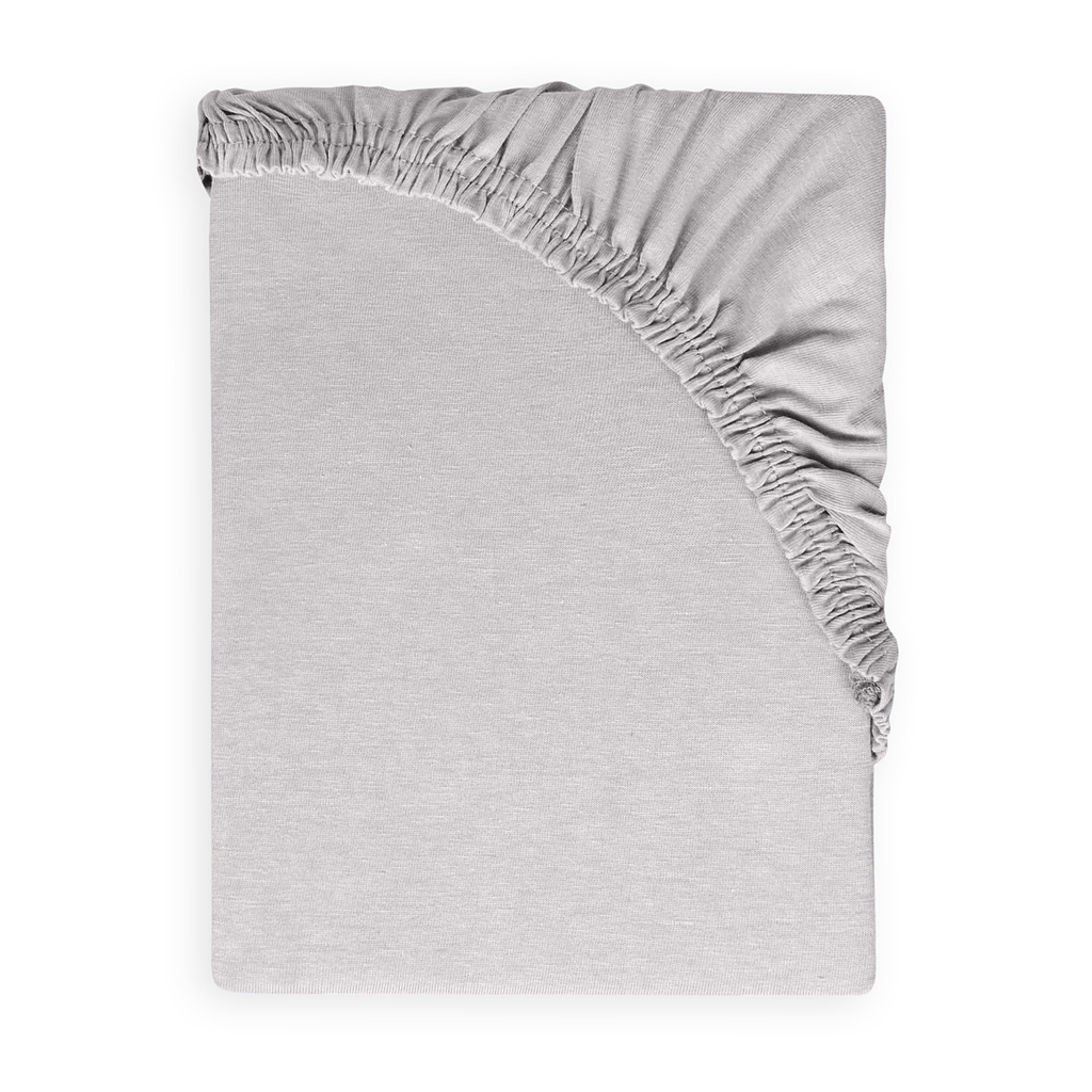 BABYMATEX Plachta napínacia Jersey 60x120cm svetlo šedá