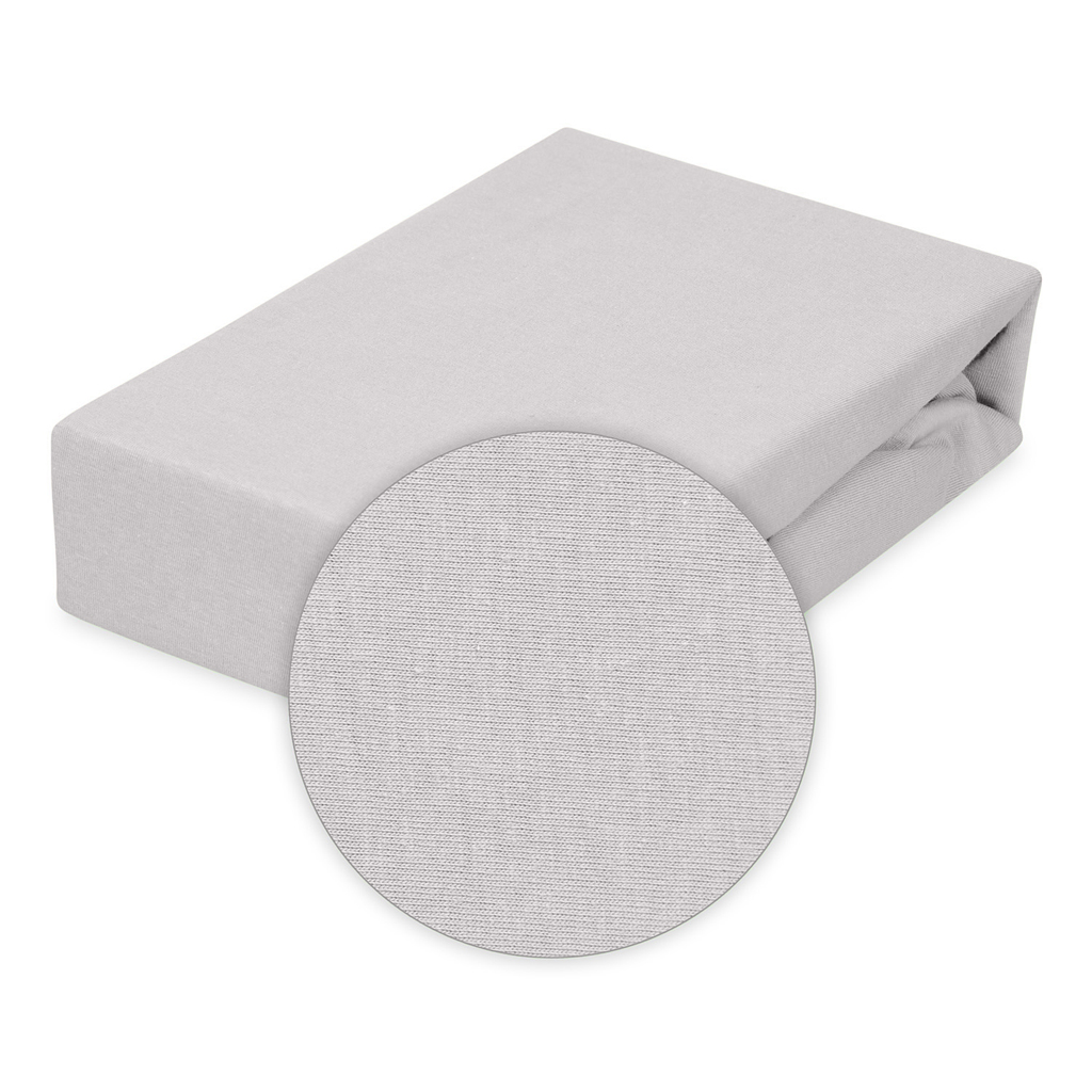 BABYMATEX Plachta napínacia Jersey 60x120cm svetlo šedá