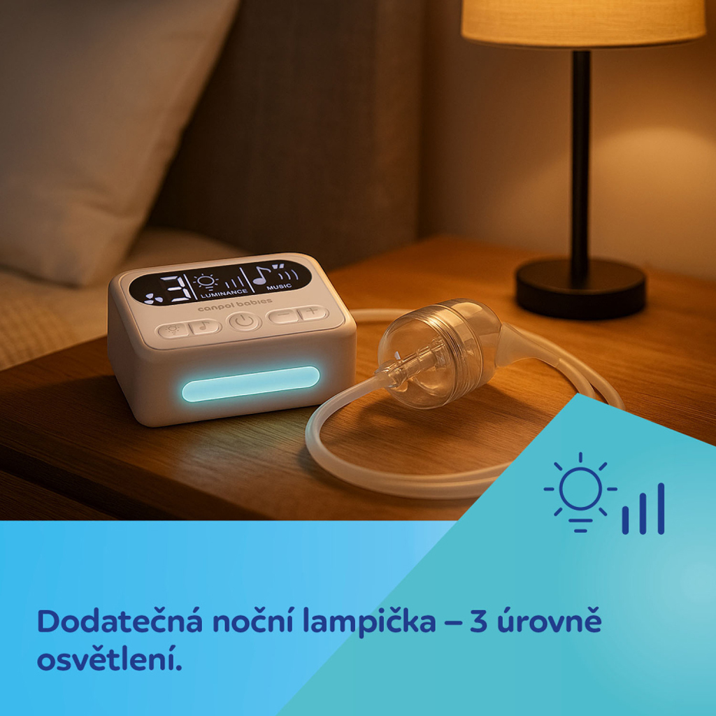 CANPOL BABIES Odsávačka elektrická nosová Noseo