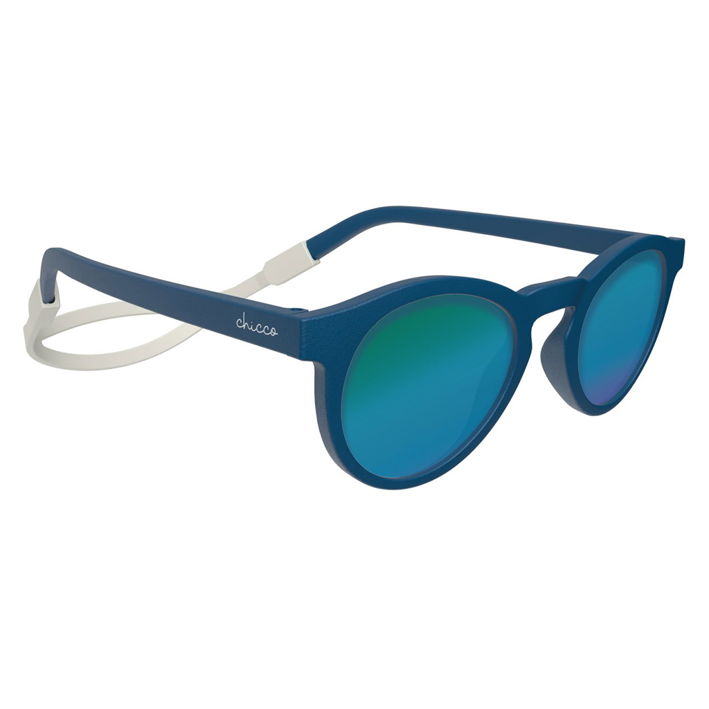 CHICCO Okuliare slnečné Blue Mirror 12m+
