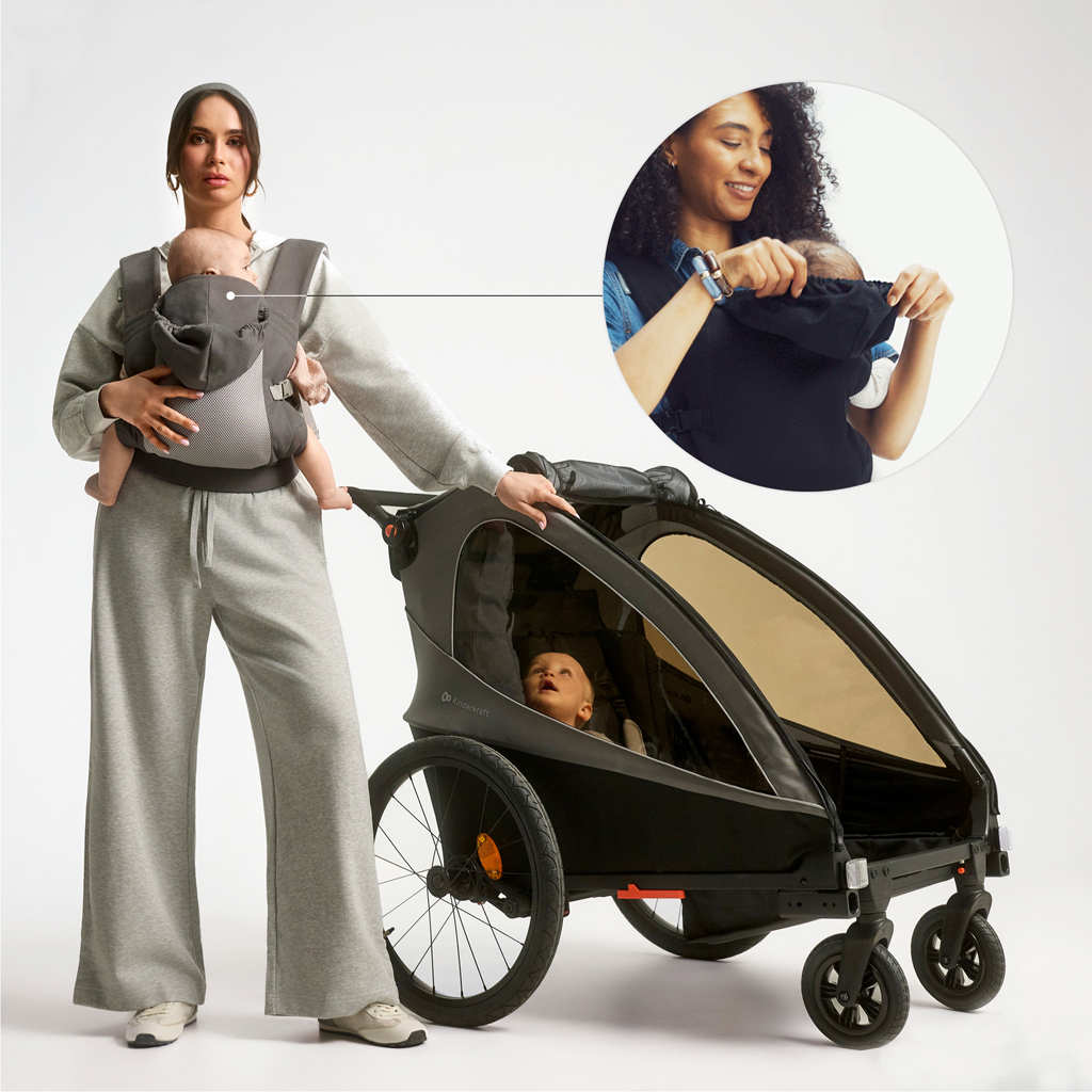 KINDERKRAFT Nosič detský CarryBee Beige
