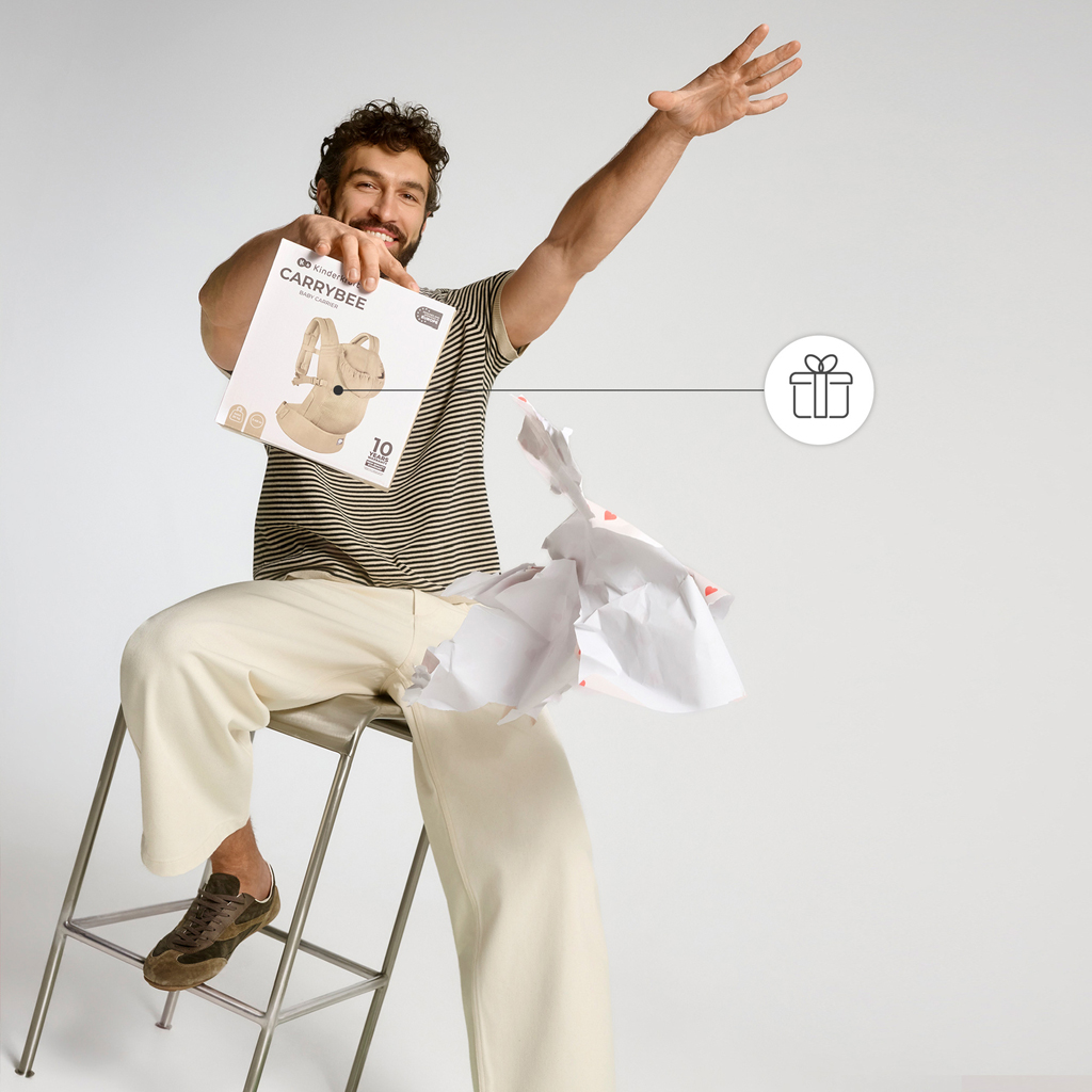 KINDERKRAFT Nosič detský CarryBee Beige